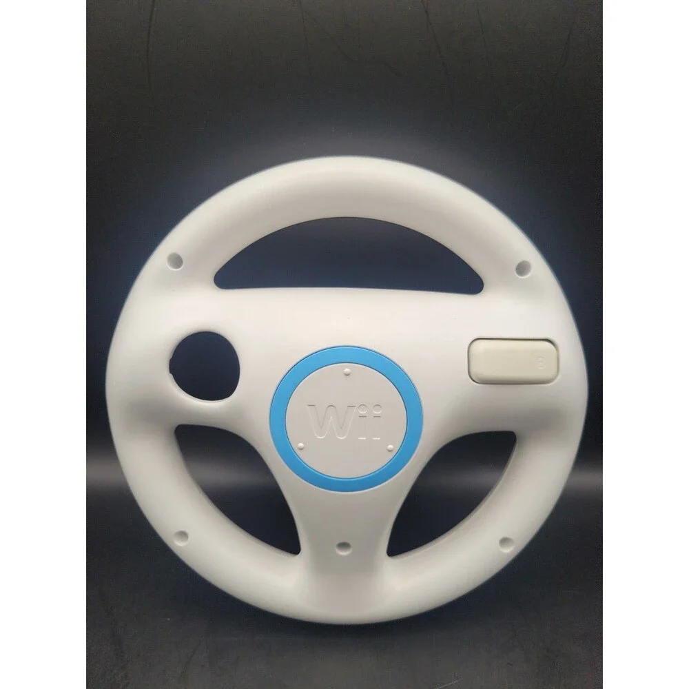 Official OEM Nintendo Mario Kart Steering Wheel for Wii & Wii U White